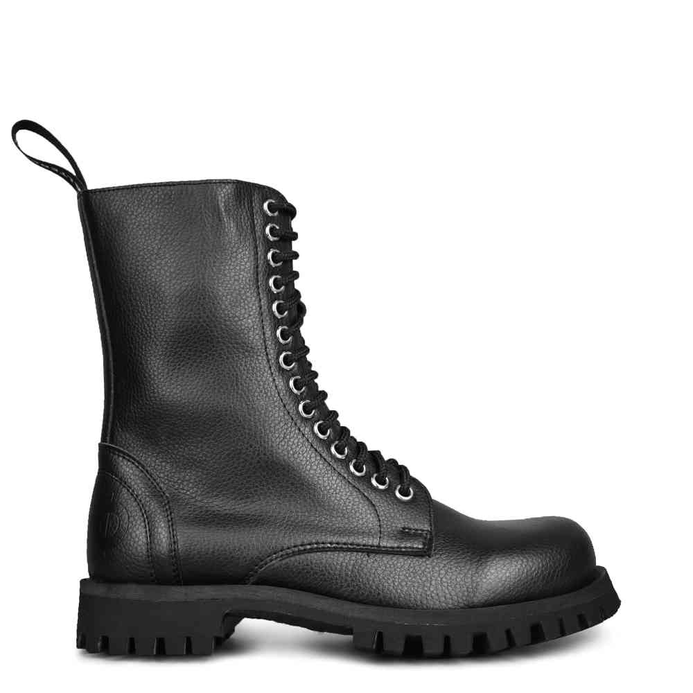 Altercore - Vivien Vegan Bottes lacées - Noir
